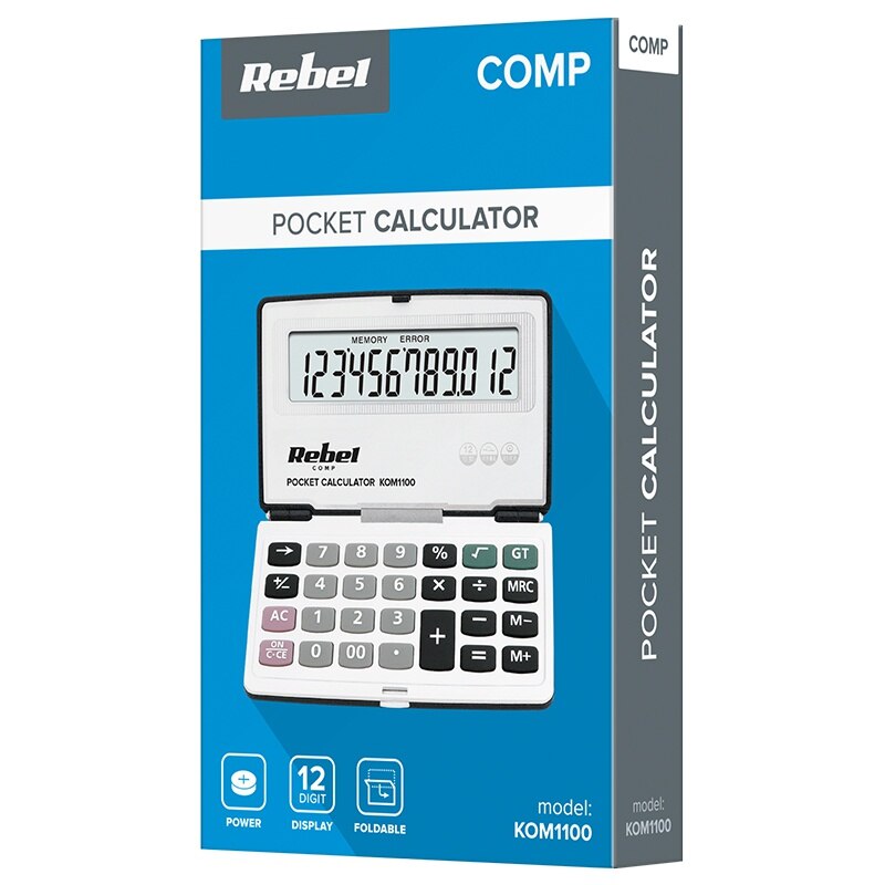 packet Madison pencil Calculator de buzunar Rebel PC-50 - eMAG.ro