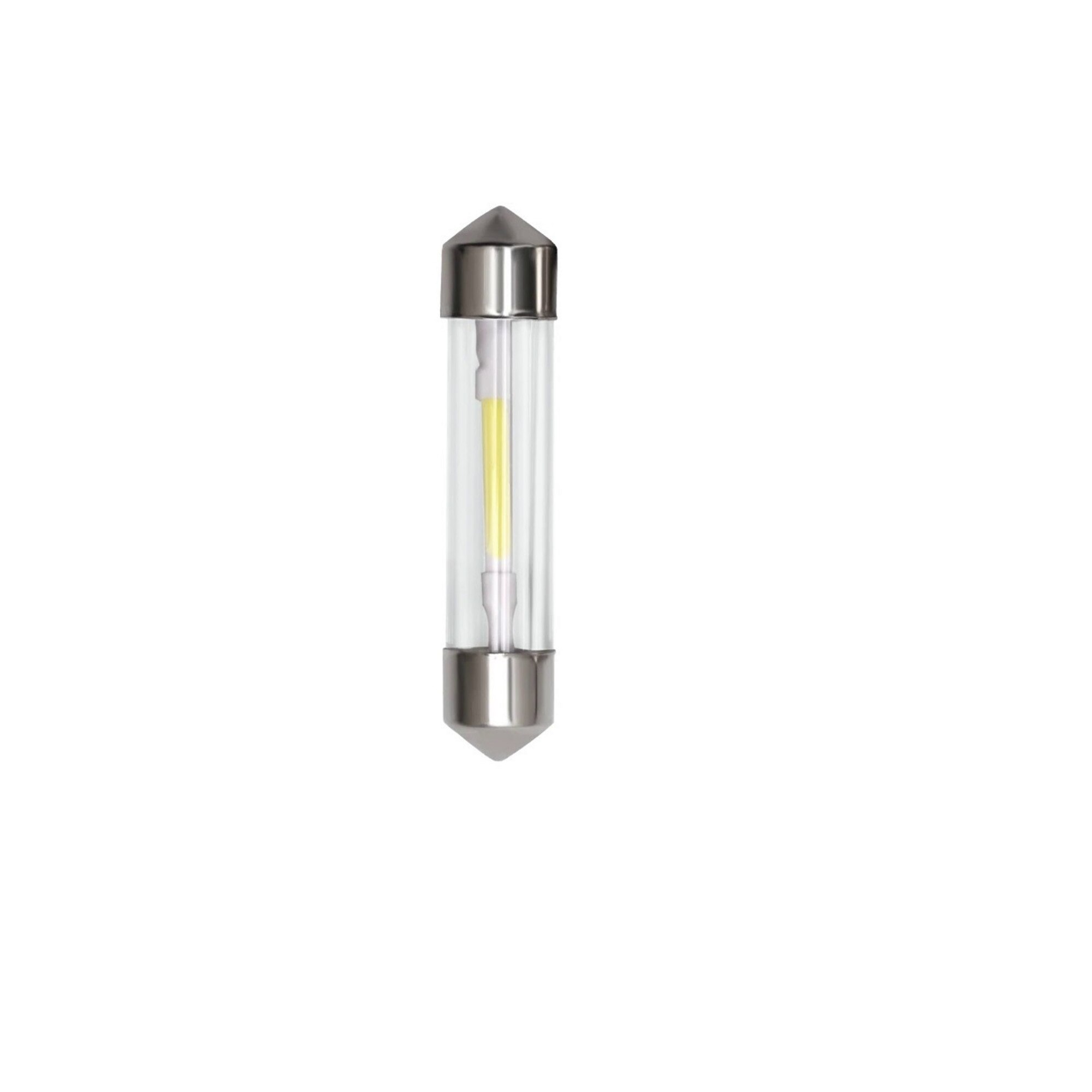 Bec Sofit C5W Clear, LED 12V, 39mm, pentru Numar, Plafoniera