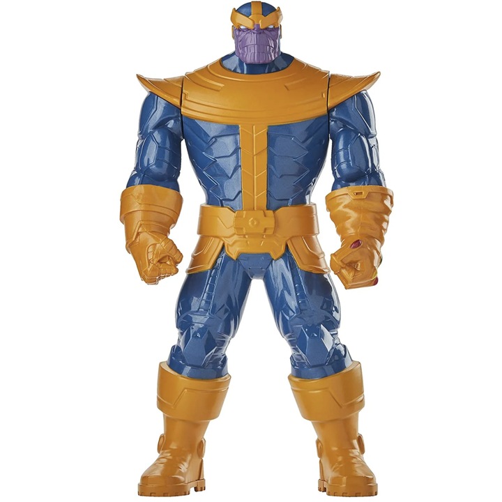 Figurina Thanos Olympus, Disney Marvel, Articulata, 24 cm, Hasbro, 4 ani +