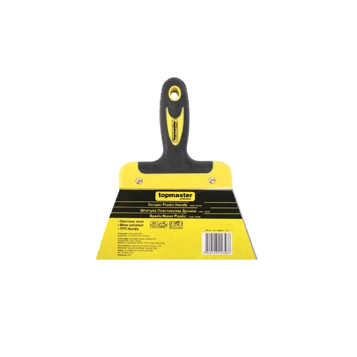 Spatula műanyag nyéllel, 50mm Topmaster 320709