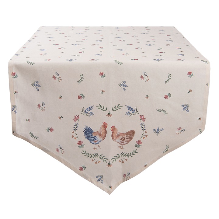 Traversa masa bumbac Chicken 50x160 cm