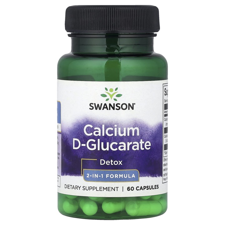 Calcium D-Glucarate, 250 mg, Swanson, 60 capsule SWU123