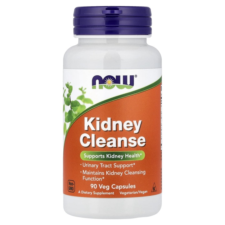 Kidney Cleanse (Curatarea Rinichilor), Now Foods, 90 capsule