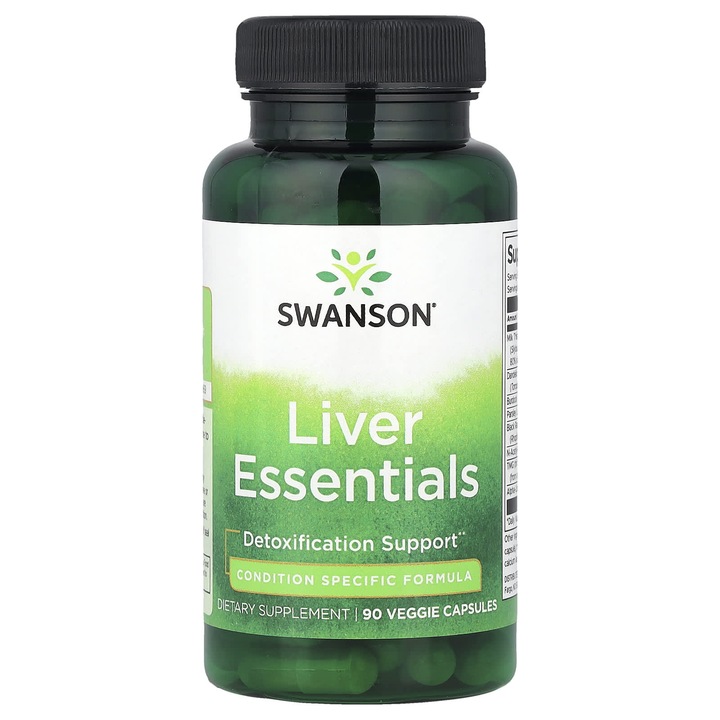 Liver Essentials (Esentiale Ficat), Swanson, 90 capsule SWC111