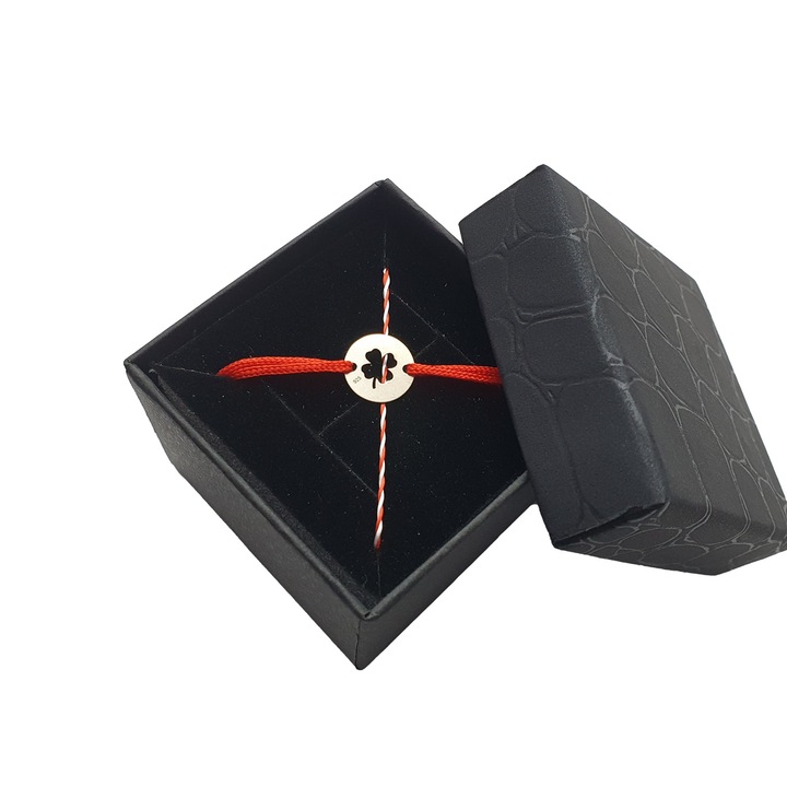 Martisor "Lucky-Charm", Luxury Line, HandMade in Romania, Ambalaj Premium