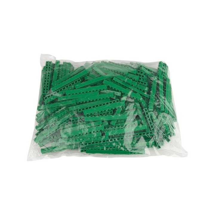 Set de constructie Q-Bricks, 1X12, 250 piese, Verde