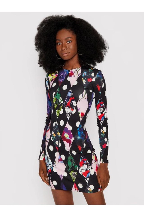 Rochie, Desigual VEST DUBLIN, Negru