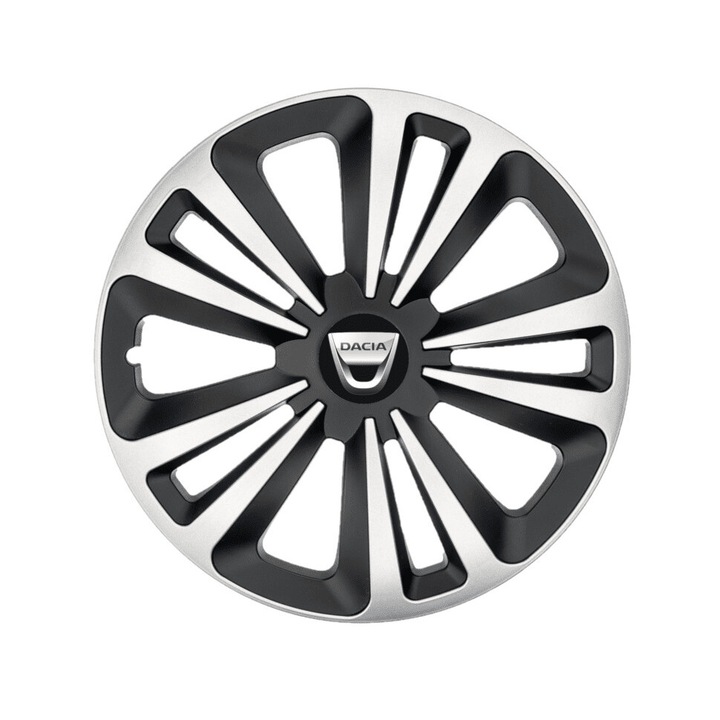 4 db Terra II grafit R16 kerékburkolat készlet, a Dacia autókínálathoz