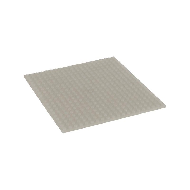 Placa de baza pentru set de constructie, Q-Bricks, Model 20x20 Neon, 159.5 x 159.5 mm, 3 ani+, Alb