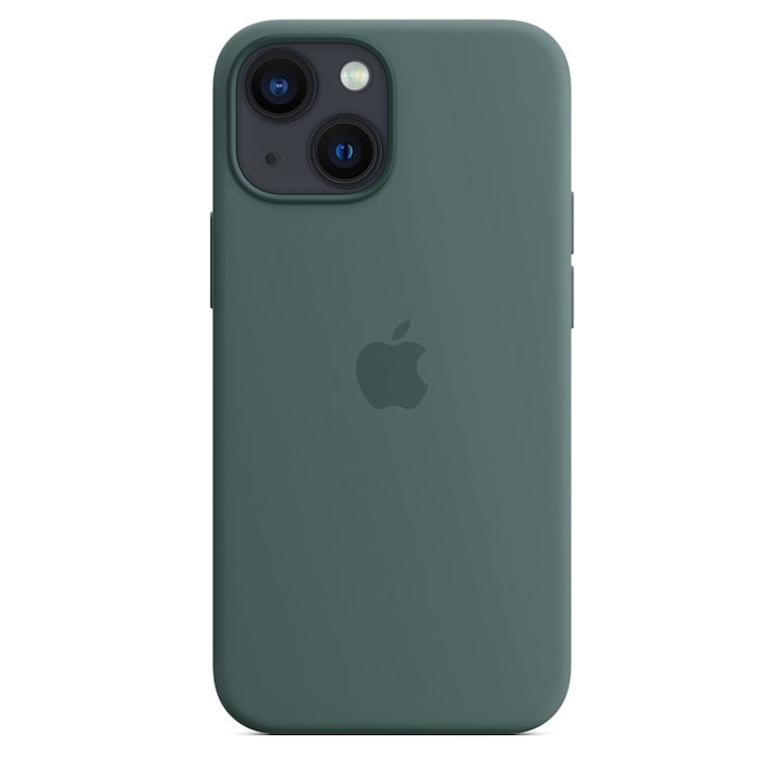 Husa telefon, Silicon, Pentru Apple iPhone 13, Verde
