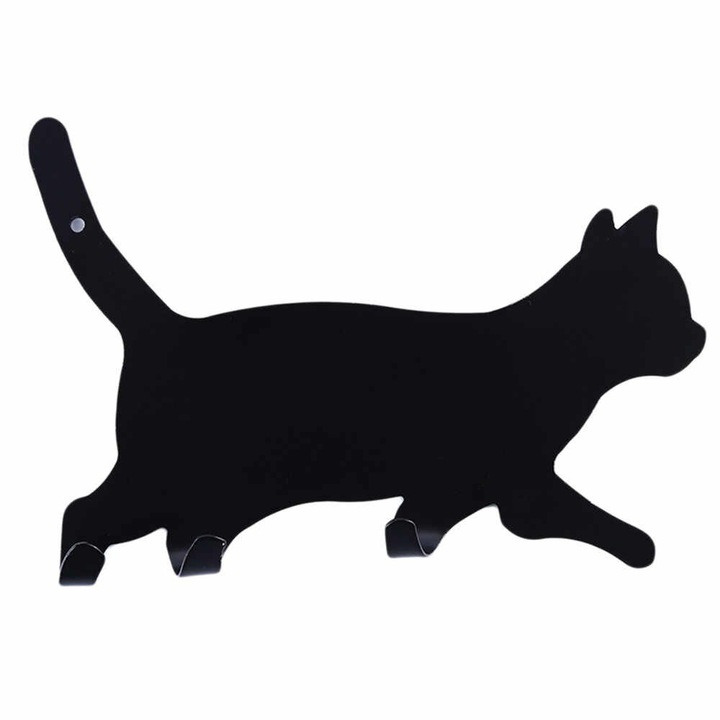 Cuier pentru chei in forma de Pisica