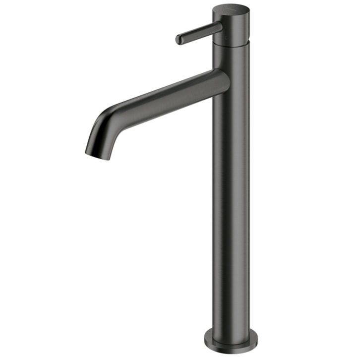 Baterie lavoar OMNIRES Y, finisaj periat, Grafit, montaj pe blat