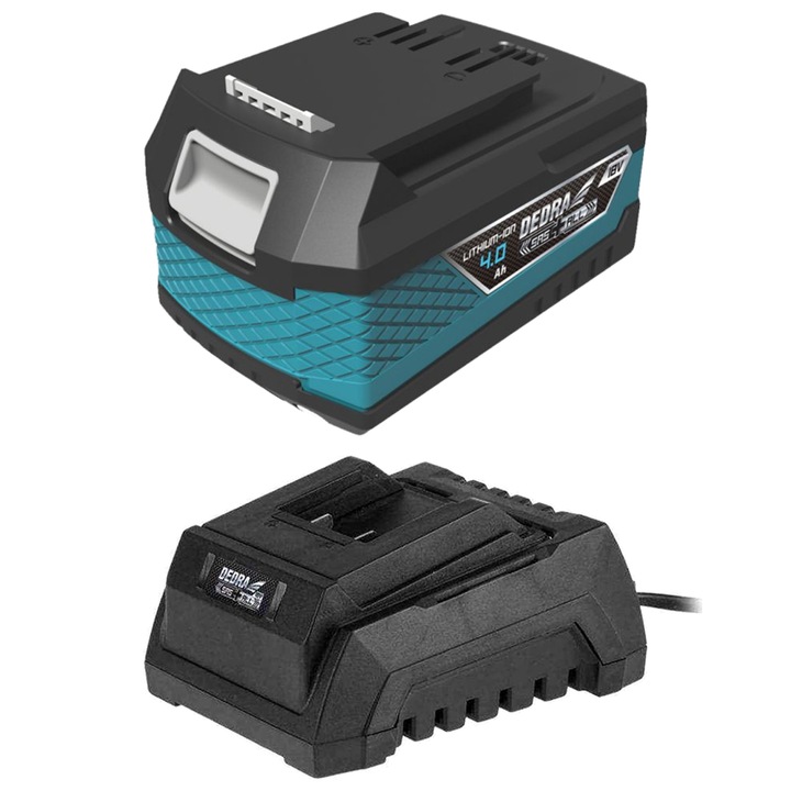 Li-Ion батерия Dedra DED7034 4.0 Ah със зарядно DED7038