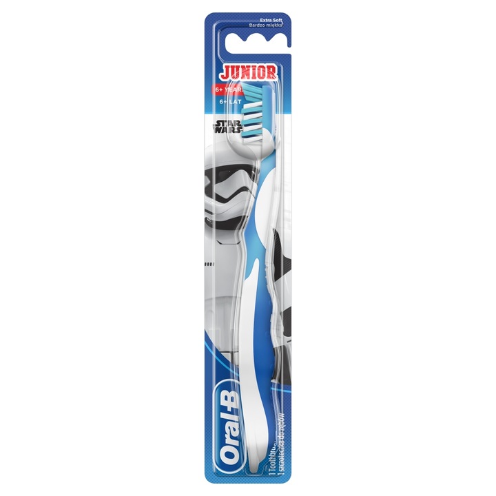 Oral-B Junior Manuális Fogkefe Star Wars Szereplőkkel