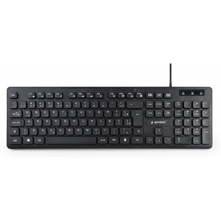 Tastatura gaming, Endorfy Thock, Wireless, USB, Negru