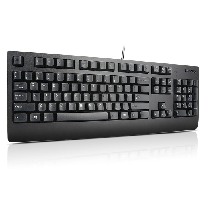 Клавиатура Lenovo, Preferred II Pro, 4X30M86918, С кабел, Черен