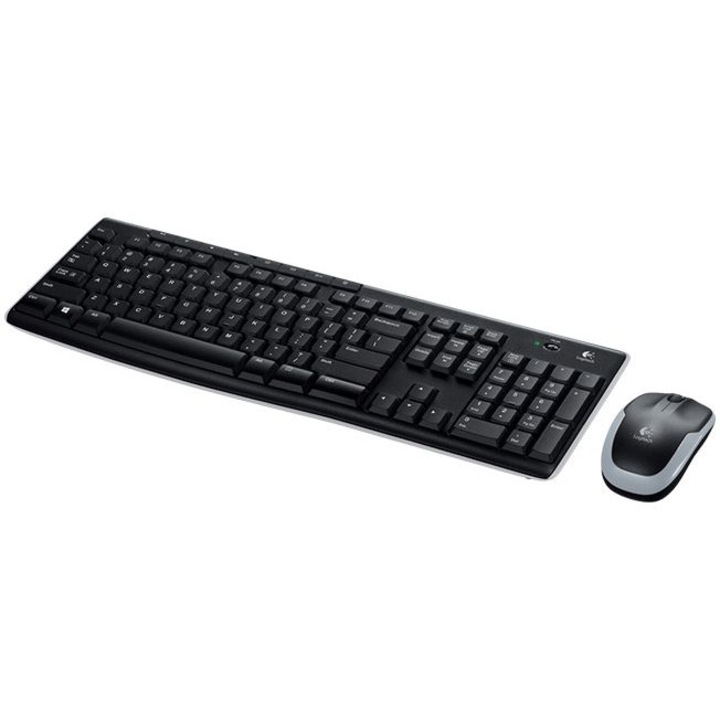 Logitech 920-004527 billentyűzet és egér készlet, fekete, CZ elrendezés