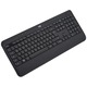 Настолен комплект Logitech MK540 Advanced Wireless, Клавиатура и мишка, Защита от водни пръски, Ергономични, Немска подредба QWERTZ, до 10м, Черен, 920-008675- РАЗОПАКОВАН ПРОДУКТ