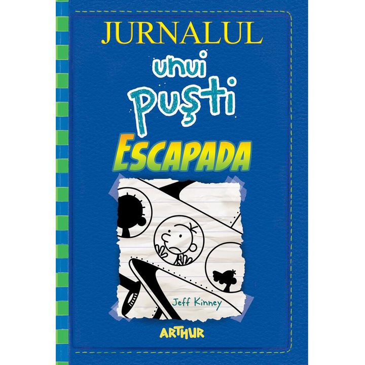 Jurnalul unui pusti 12. Escapada, Kinney Jeff