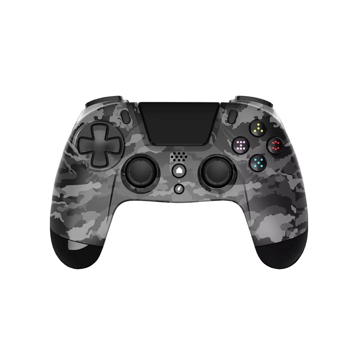 Controller Wireless Gioteck Vx-4 Premium Bt Gri/camuflaj Pentru Ps4