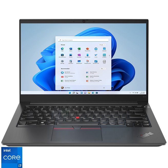 Laptop ultraportabil Lenovo ThinkPad E14 Gen 2 cu procesor Intel