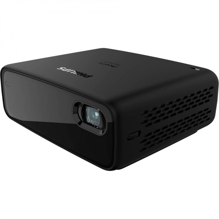 Видео проектор Philips PPX340/INT, PicoPix Micro 2 LED, 1920 x 1080 DLP, 16:9, черен
