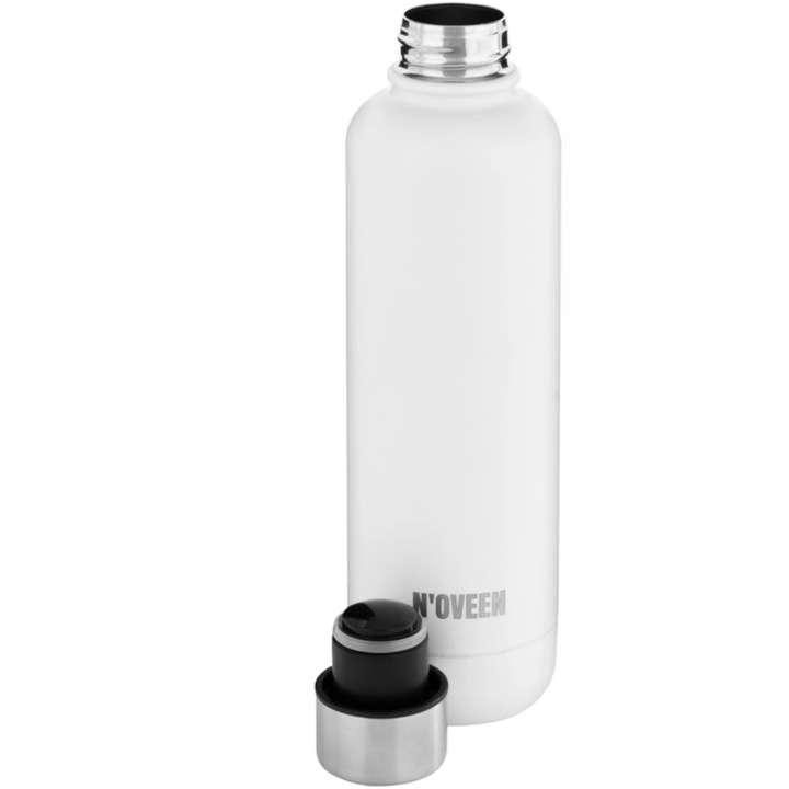 NOVEEN TB411 Termosz, 500 ml, Matt Fehér