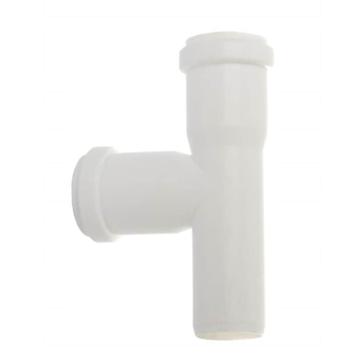 Teu canalizare Aquer, Polipropilena, Ø 32 mm, 45 °, Alb