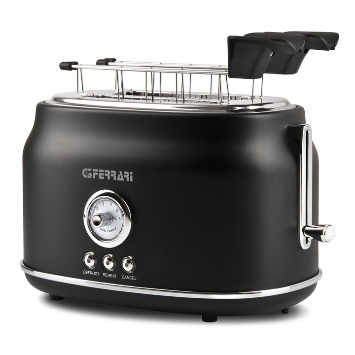 G3 Ferrari G10134 kenyérpirító, fekete