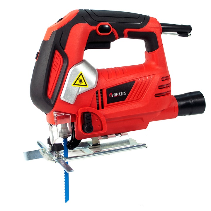 Vertex 810W-os ingafűrész, lézer, gyorscsatlakozó