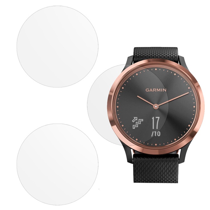 3 db matt regenerálódó szilikon SILKASE fólia Garmin vívomove Sport 43mm, Full-display