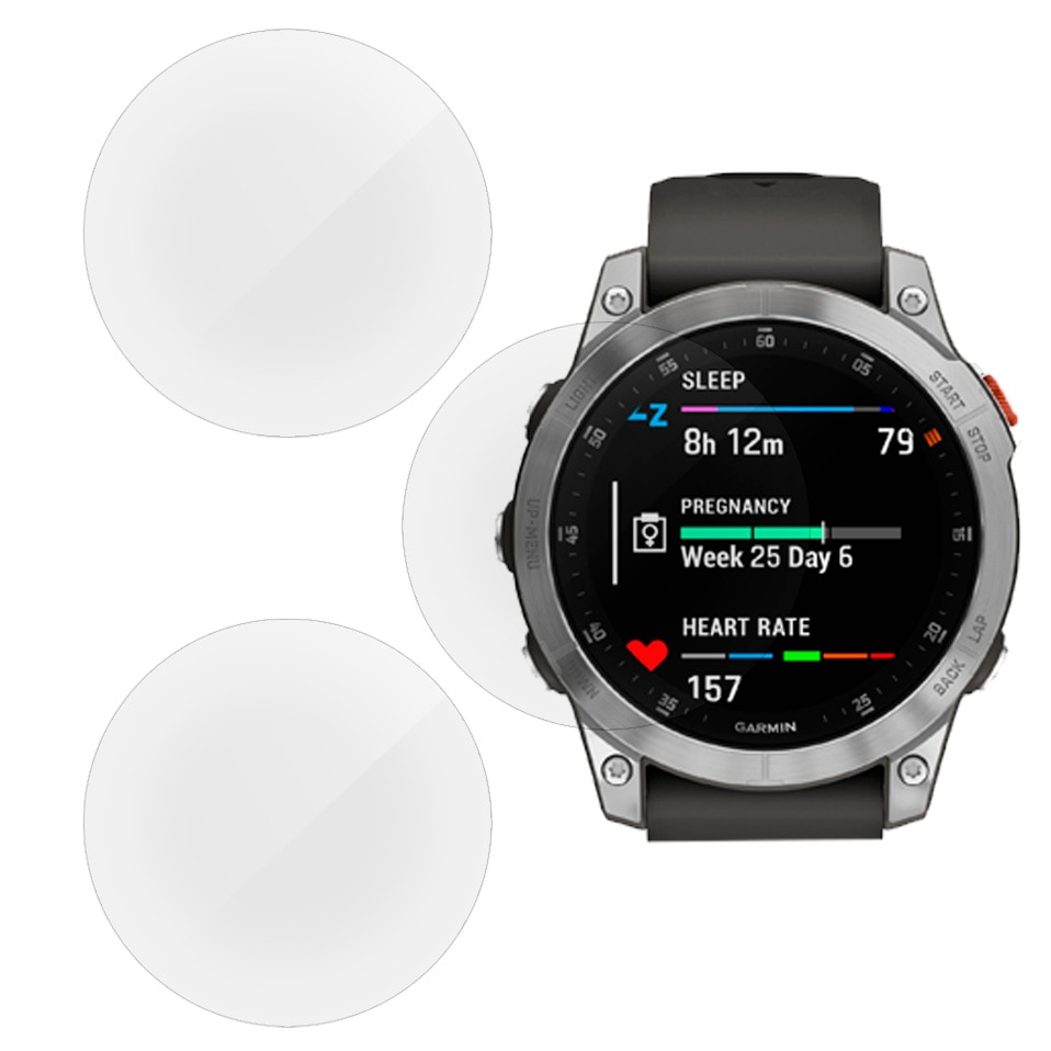 dipos I Protezione Vista Compatibile con Garmin Fenix 7 (47 mm