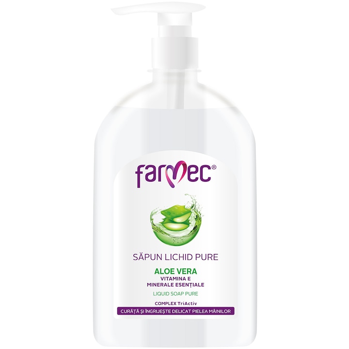 Течен сапун Farmec Pure, 500 мл