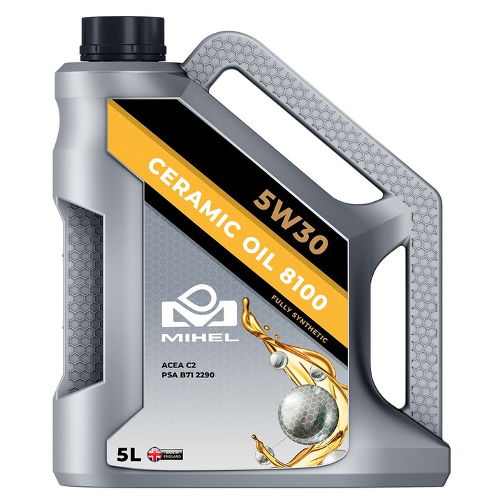 Ulei motor, Mihel, Ceramic, 8100, 5W30, 5L