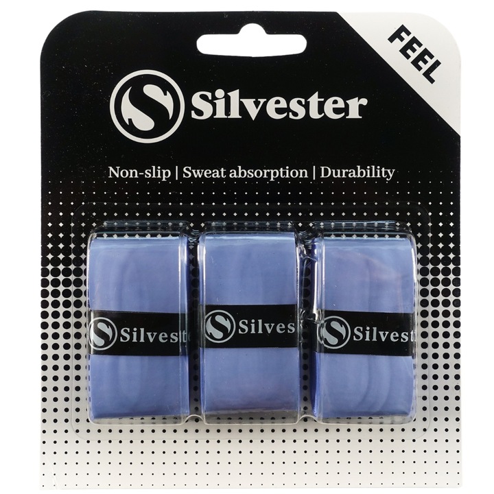 Set 3 Overgripuri, Silvester, Feel, albastru