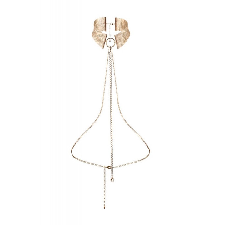 Bijutarie de corp Désir Métalique Collar Gold