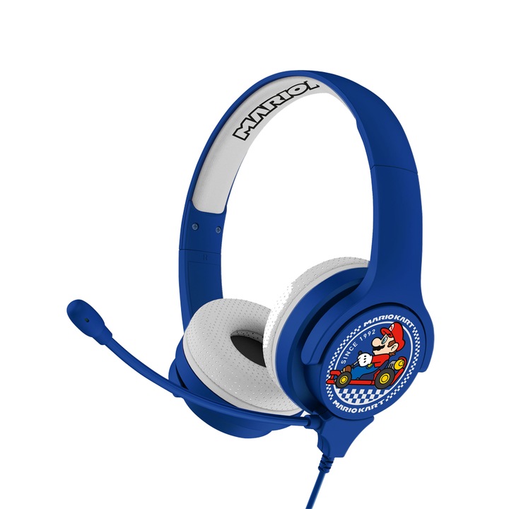 Casti Gaming Wireless Bluetooth Over-Ear cu Microfon HD, HiFi Stereo Bass, Noise Cancelling, Low Latency, Autonomie 40 Ore, Compatibile PC, PS4, Laptop si Telefon, Roz