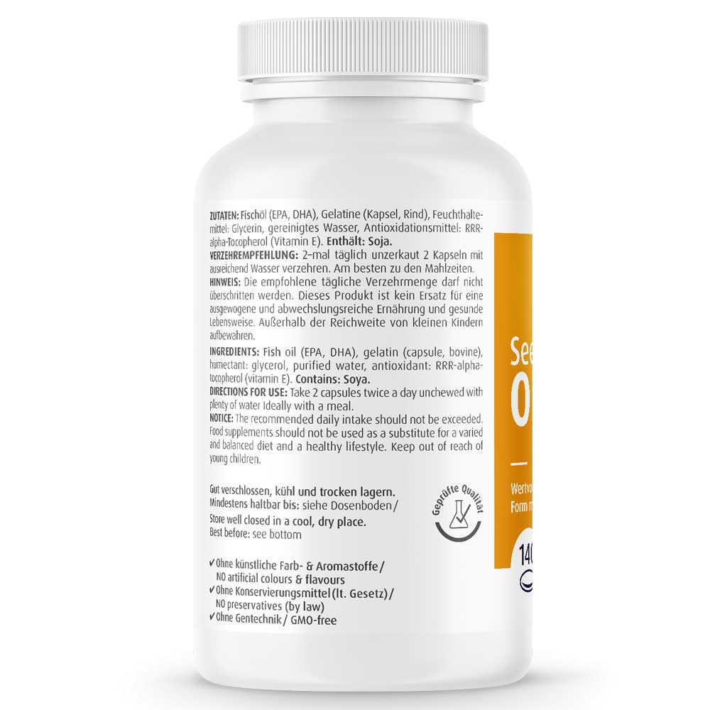 Омега-3 Рибено масло ZeinPharma, 140 капсули - eMAG.bg