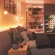 Pachet 3 Becuri LED RGBW inteligent Nanoleaf Essentials Smart, Thread, Bluetooth, E27, 9W, 806 lm, lumina alba si colorata