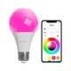 Pachet 3 Becuri LED RGBW inteligent Nanoleaf Essentials Smart, Thread, Bluetooth, E27, 9W, 806 lm, lumina alba si colorata