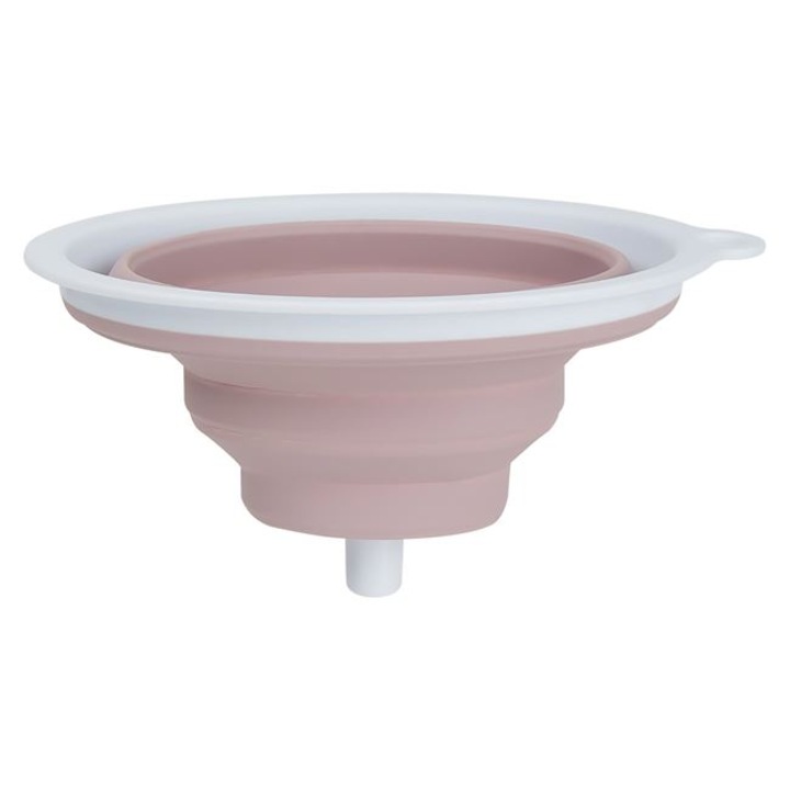 Palnie pliabila din plastic eBA, pudra roz 17 cm