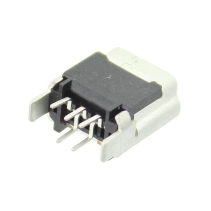 Conector USB B mini, pentru PCB, MOLEX, 500075-1517, T138083