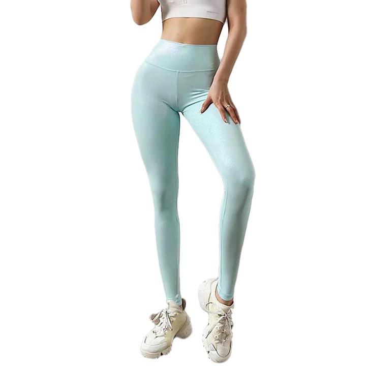 Colanti Fitness WNY PRO fara sudura de baza stramte modelatori cu talie inalta WCLNT5526, Verde