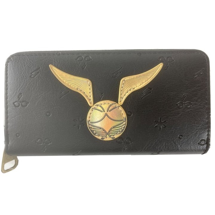 Harry Potter Golden Snitch pénztárca, 10x19x2cm, Többszínű