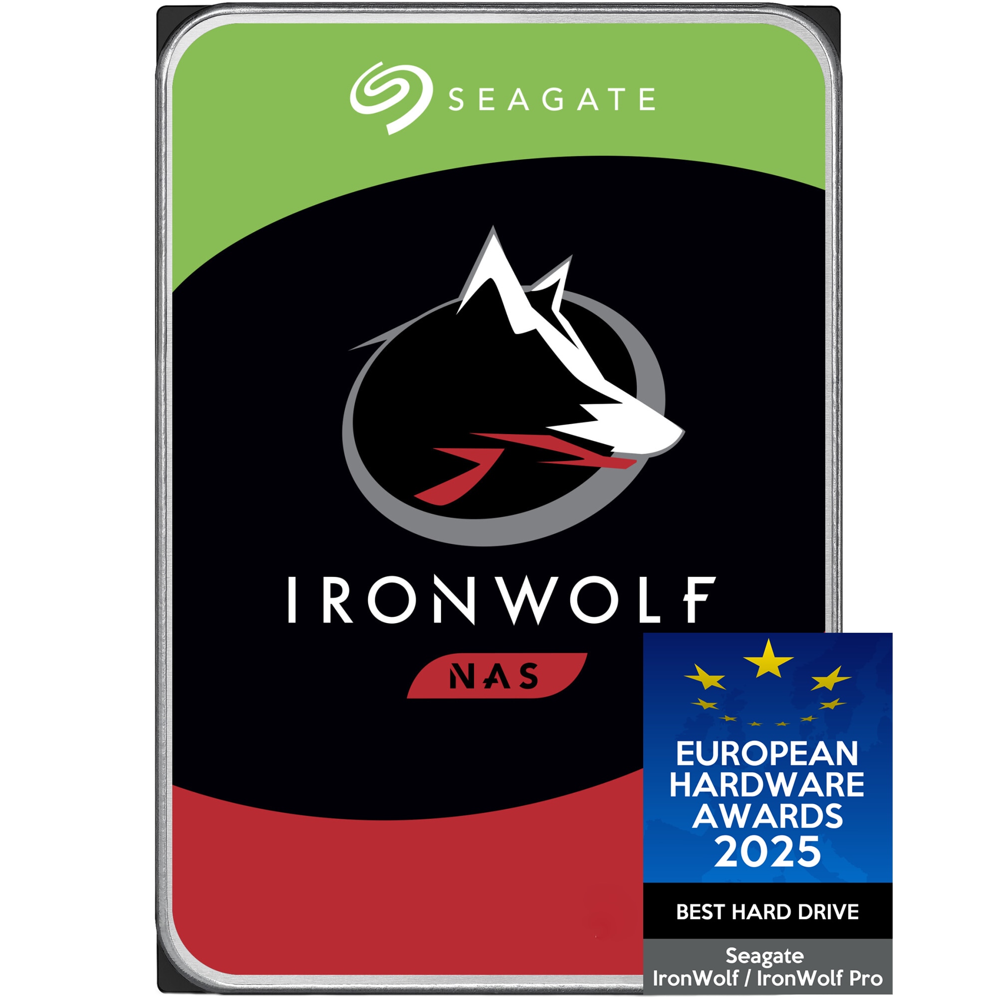 内蔵型ハードディスクドライブ SEAGATE NAS IRONWOLF HDD 8TB HDD Seagate IronWolf NAS 8TB, 7200rpm, 256 MB cache, SATA-III
