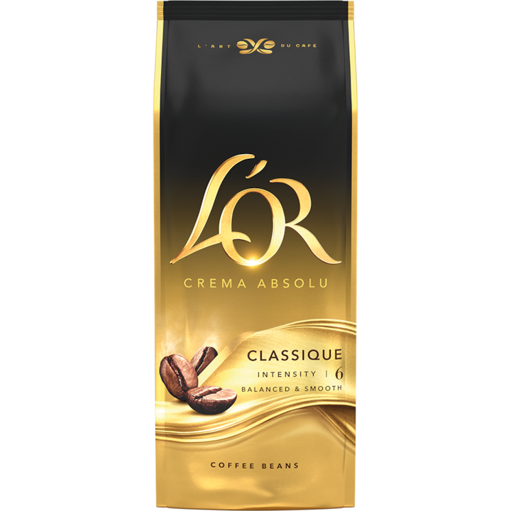 Cafea boabe, L'OR Crema Absolu Classique, 1 kg