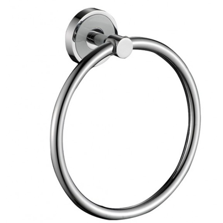 Törölközőtartó Inter Ceramic Ava ICA 3460W, króm, fehér