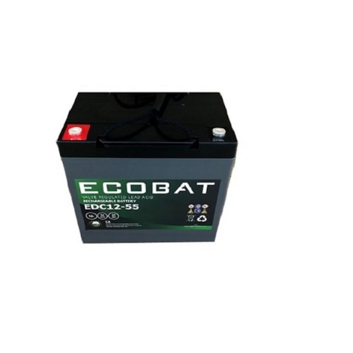 Baterie Ecobat 12V 55AH