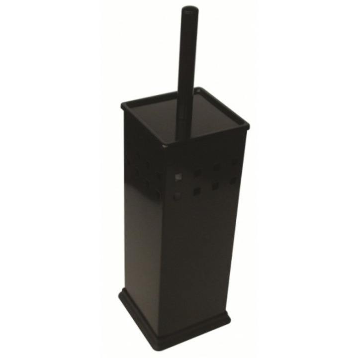 Perie de toaleta, Inter Ceramic, Plastic, Negru