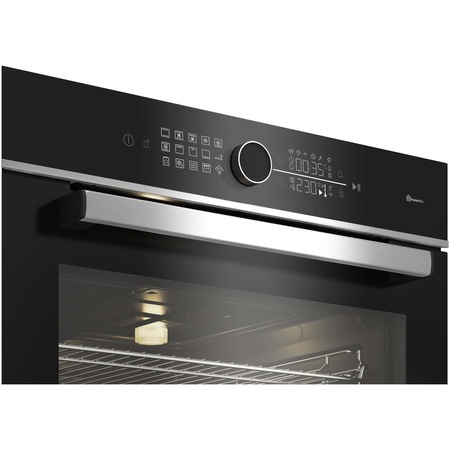 Cuptor incorporabil Beko BBIM13400XPSWE, Electric, Multifunctional, 72 l, Clasa A+, Autocuratare pirolitica, 12 functii, Afisaj Led, 3 D cooking, Grill, Inox